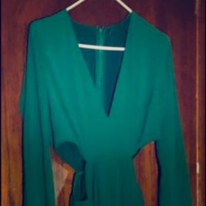 Green Christmas dress